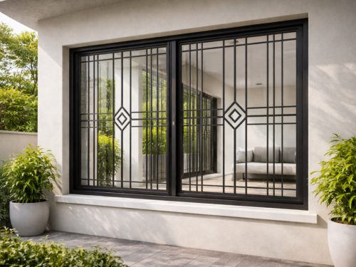 Window Security Grill Modern